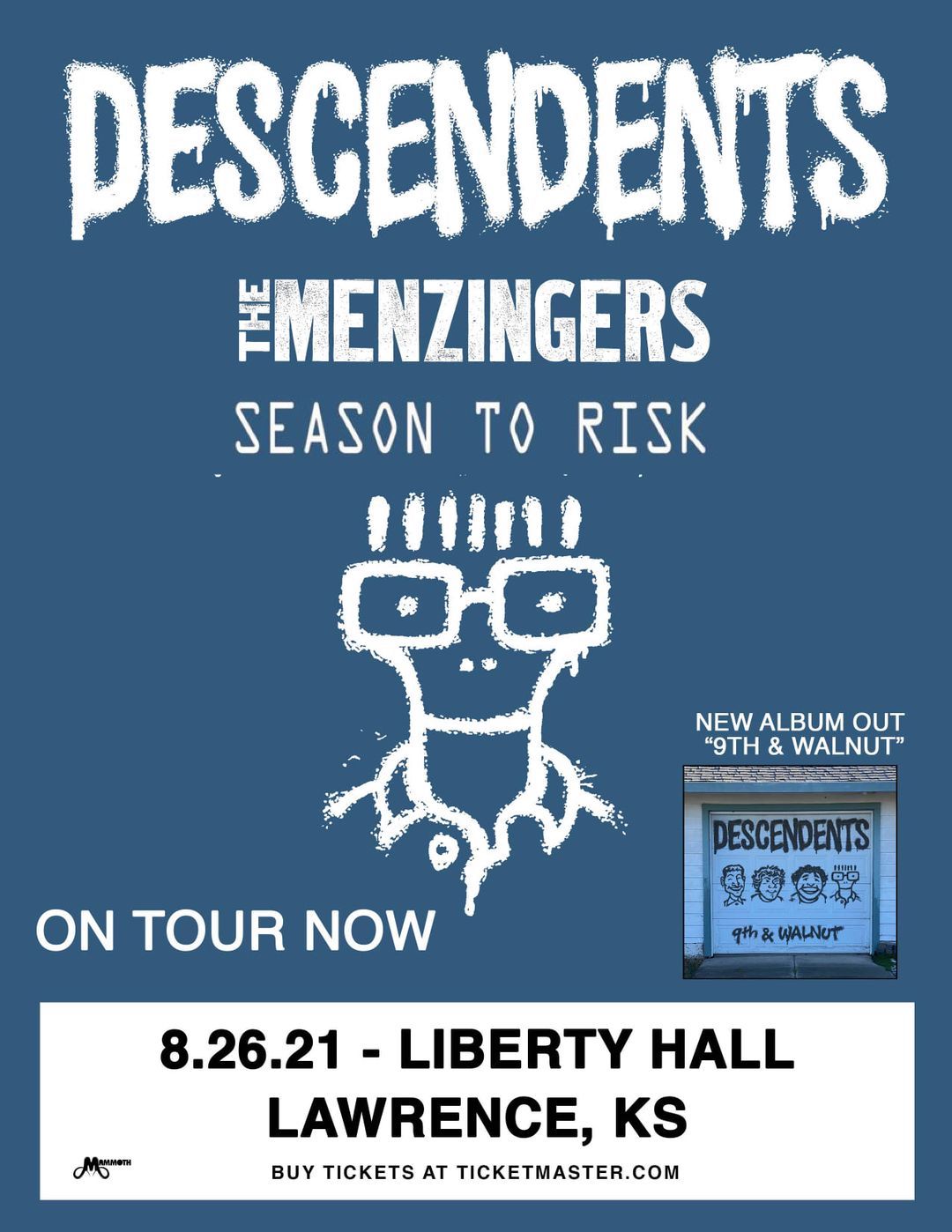 Descendents and Season to Risk August 26, 2021